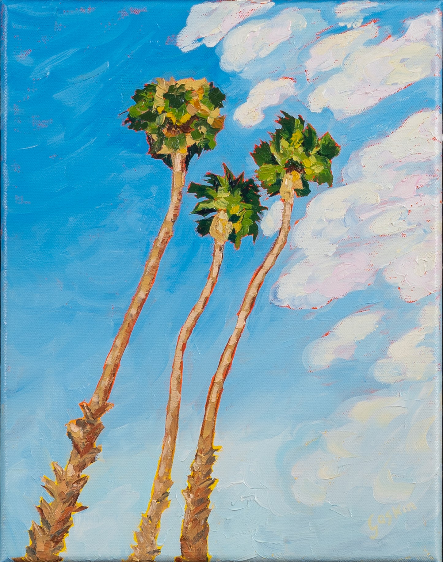 Venice Beach Surfer Palms