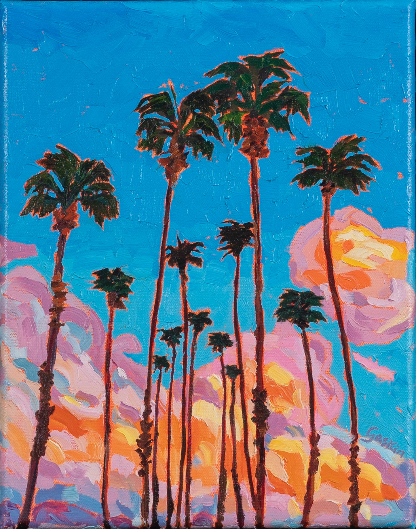 San Diego Sunset Palms