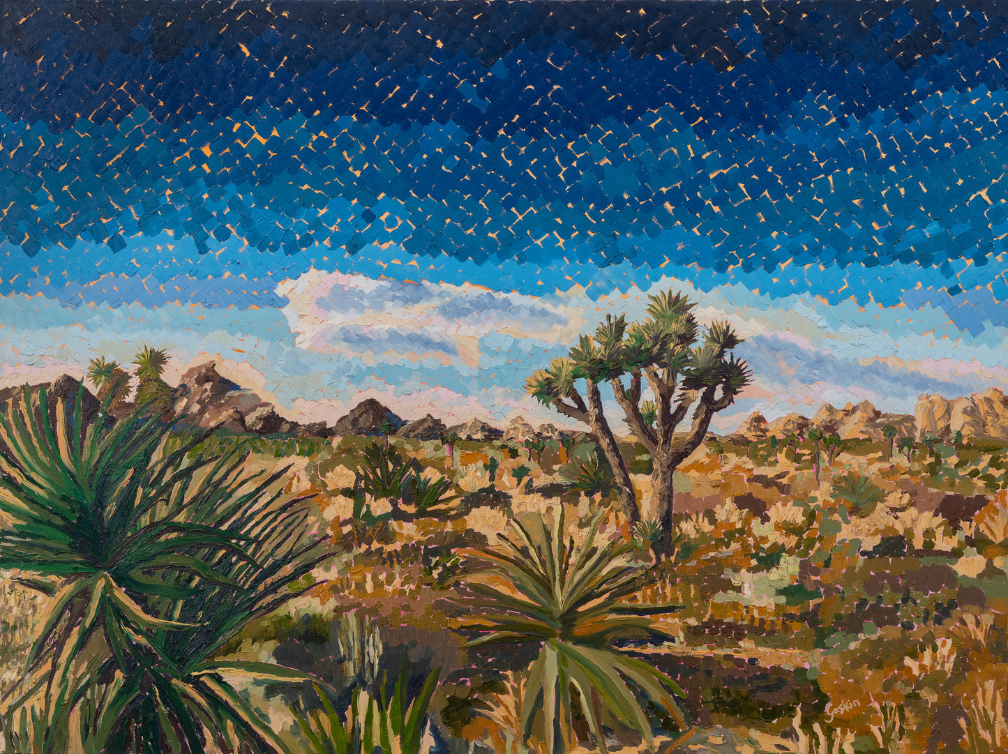 Magic Hour at Joshua Tree