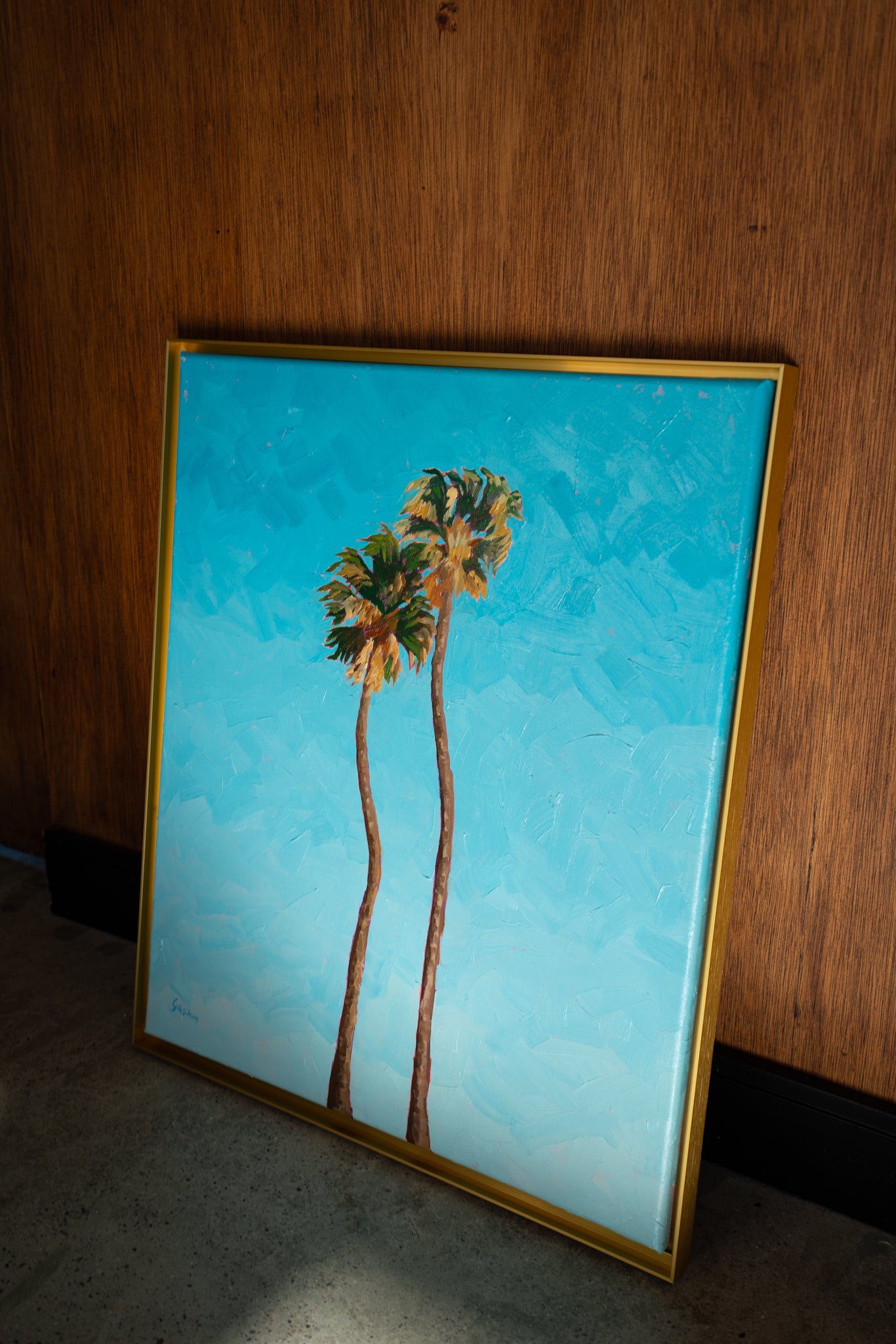 2 California Palms