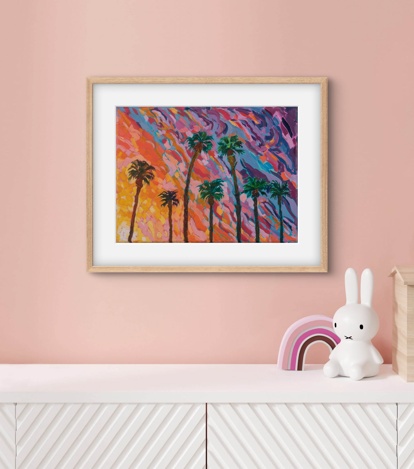 San Diego Twilight Palms