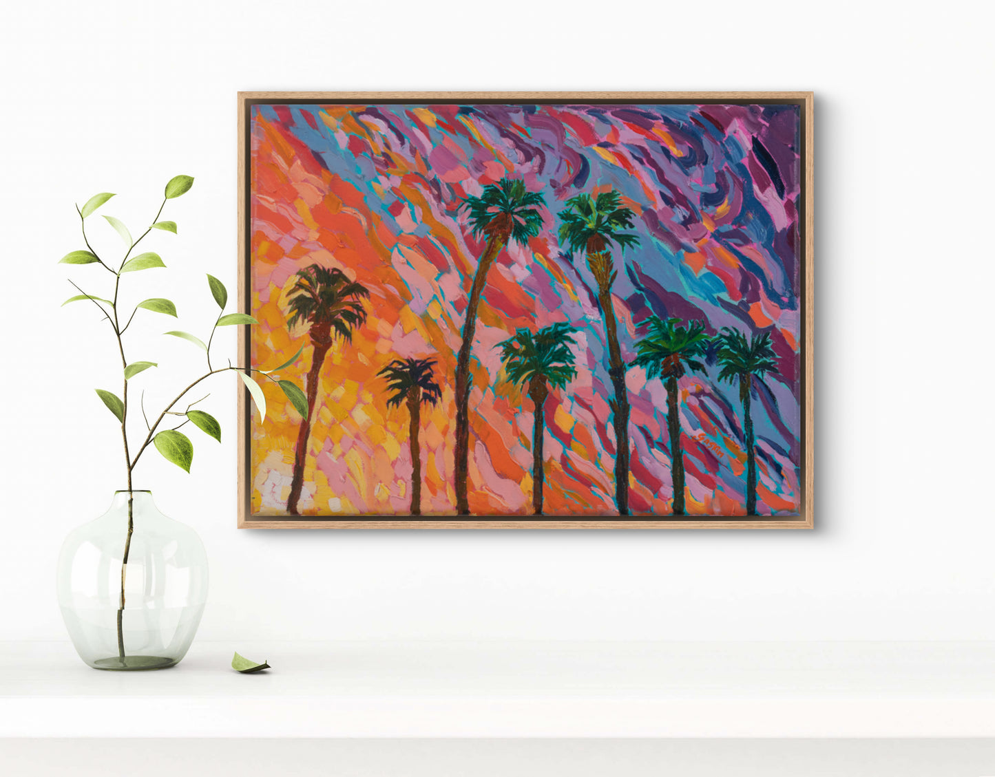 San Diego Twilight Palms
