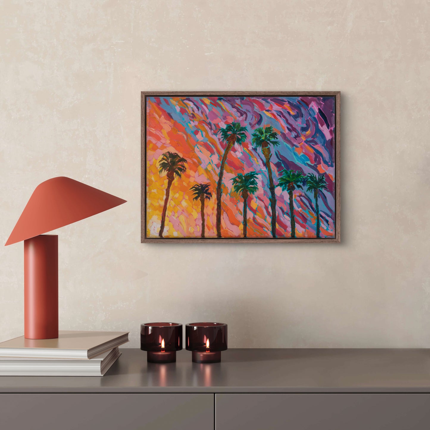 San Diego Twilight Palms