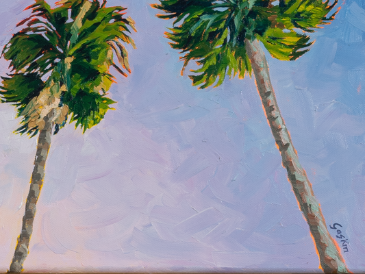 Mauve Palms