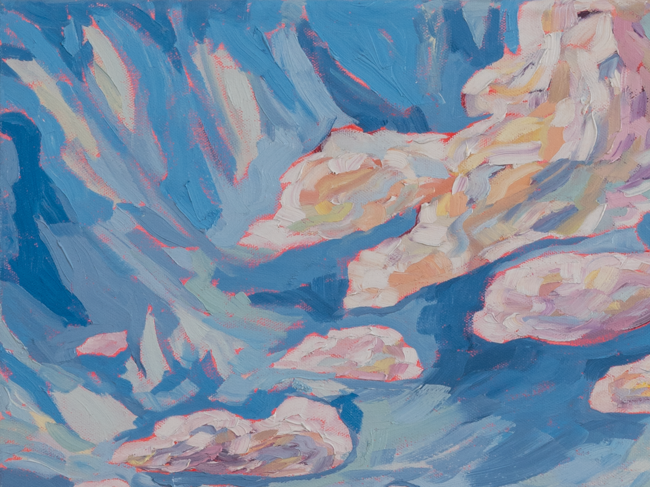 Blue Dancing Sky