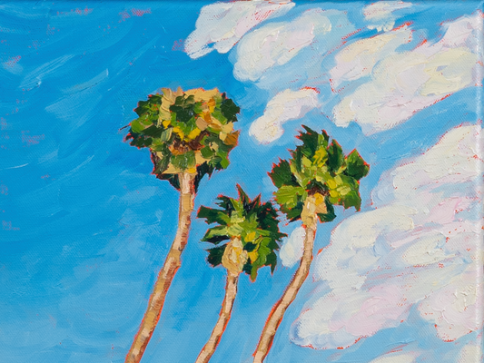 Venice Beach Surfer Palms