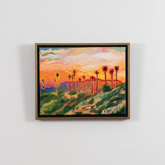 Palms at Griffith Park Sketch