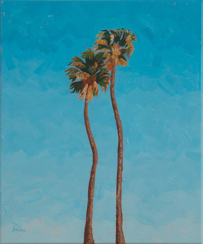 2 California Palms