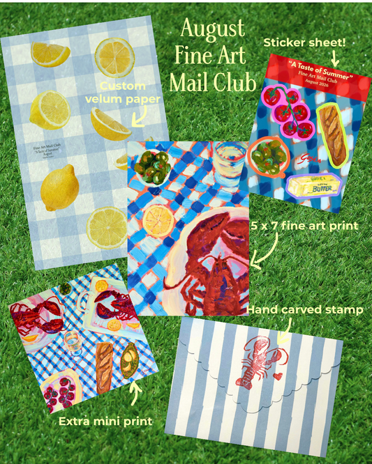 August Catch Up Envelope