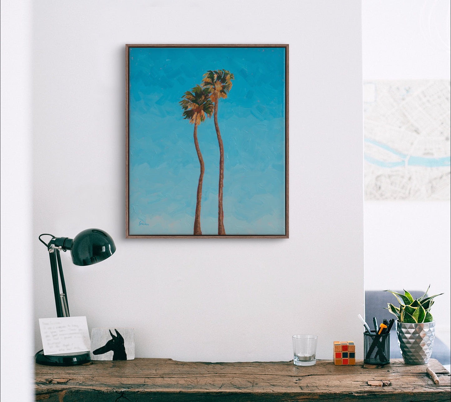 2 California Palms