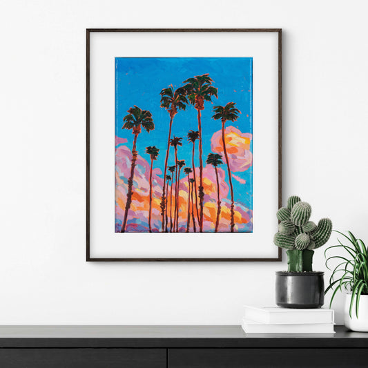 San Diego Sunset Palms