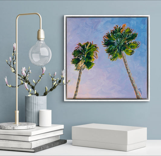 Mauve Palms