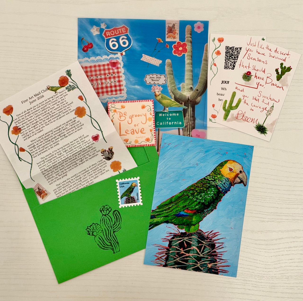 USA - Monthly Mail Club SUBSCRIPTION