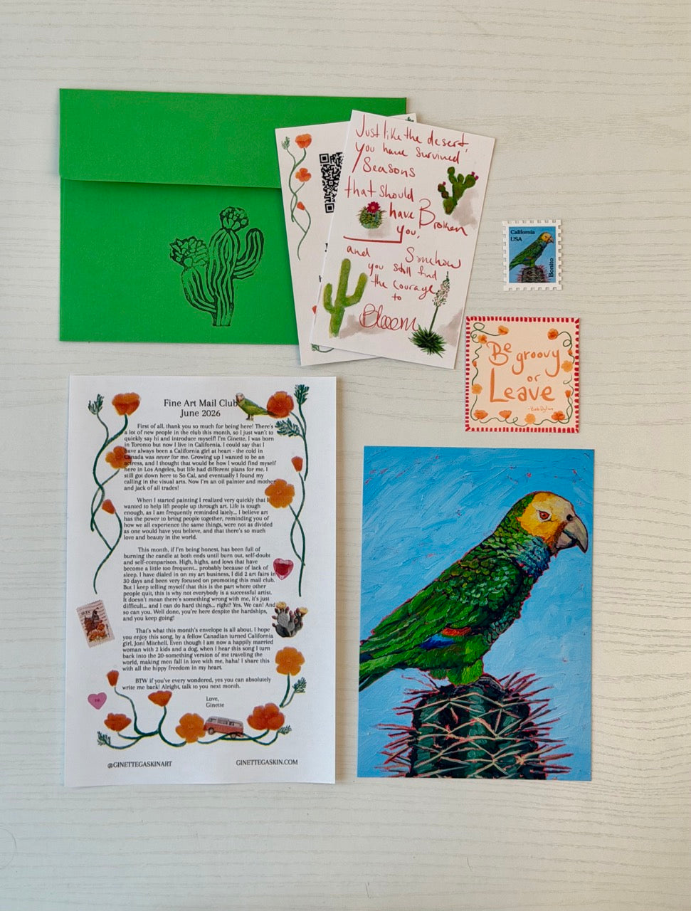 USA - Monthly Mail Club SUBSCRIPTION