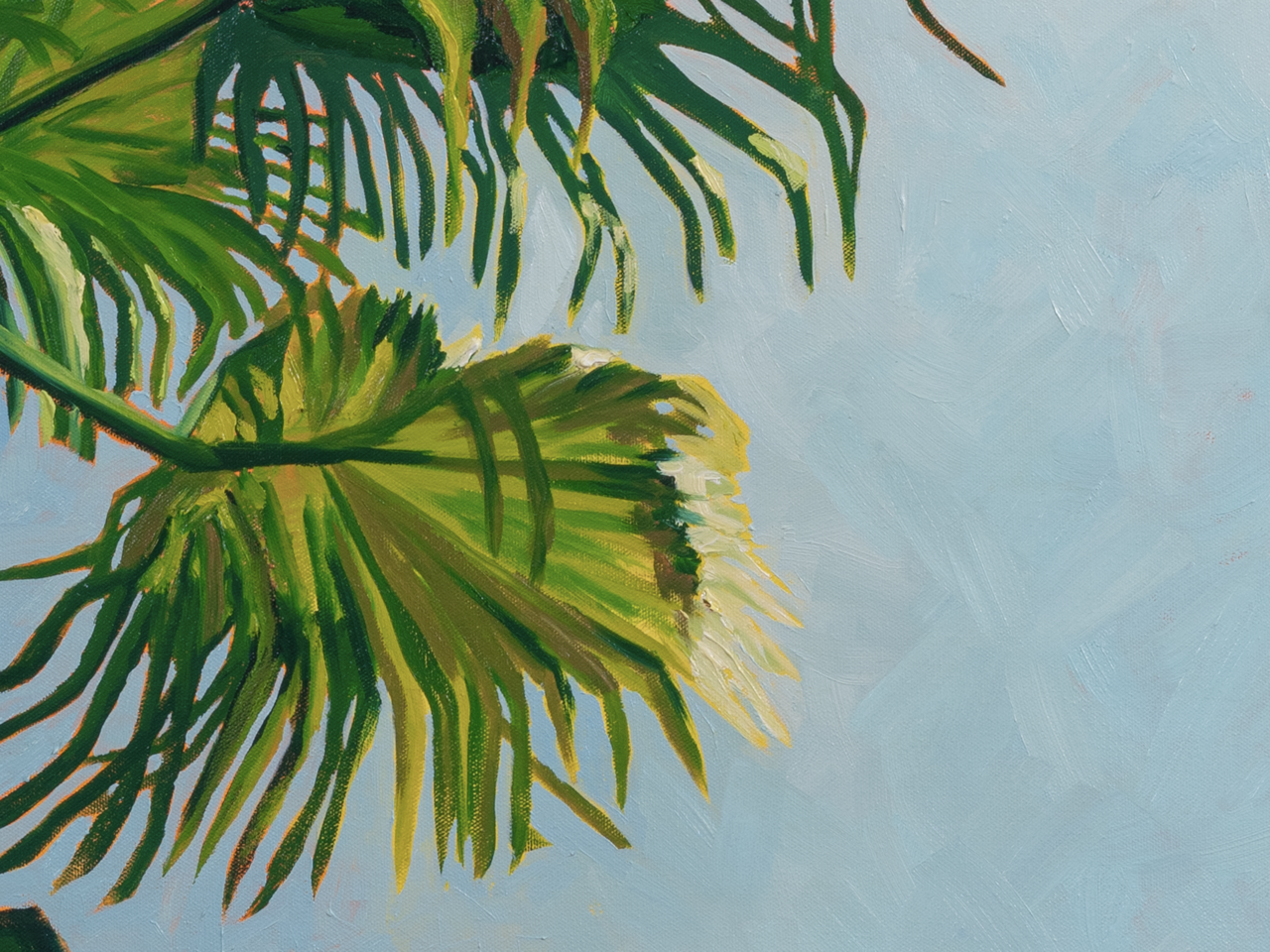 Gaze Through the Fronds