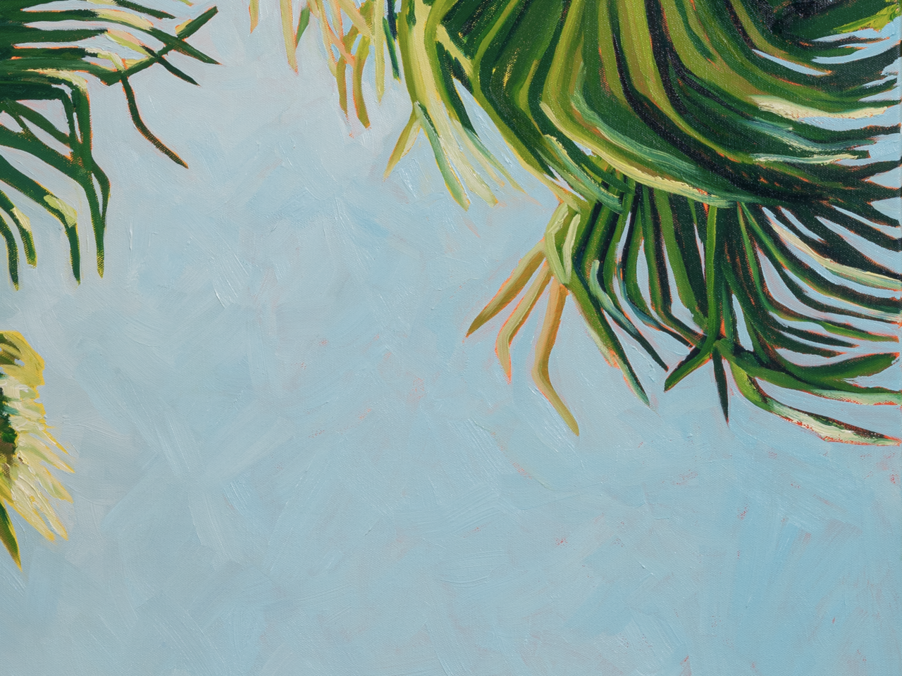 Gaze Through the Fronds
