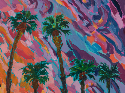 San Diego Twilight Palms